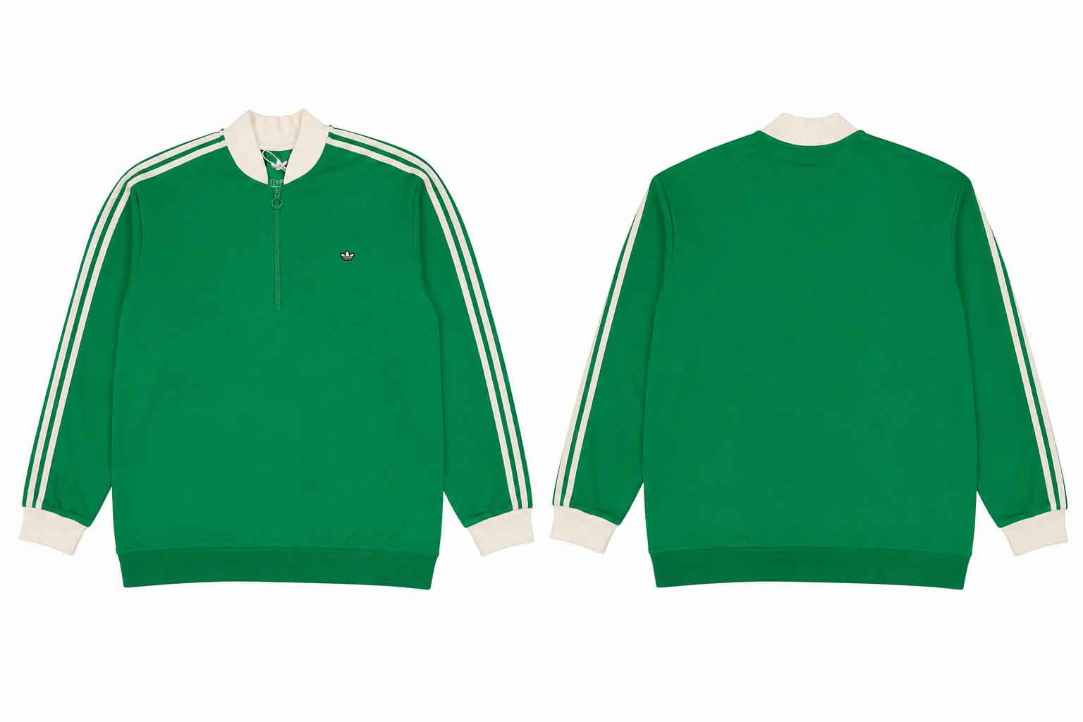 نیم زیپ Adidas سایز بزرگ