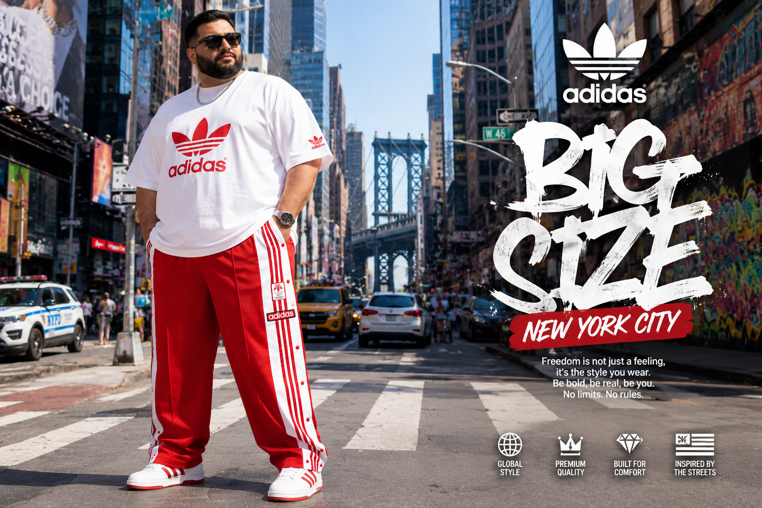 شلوار Adidas سایز بزرگ
