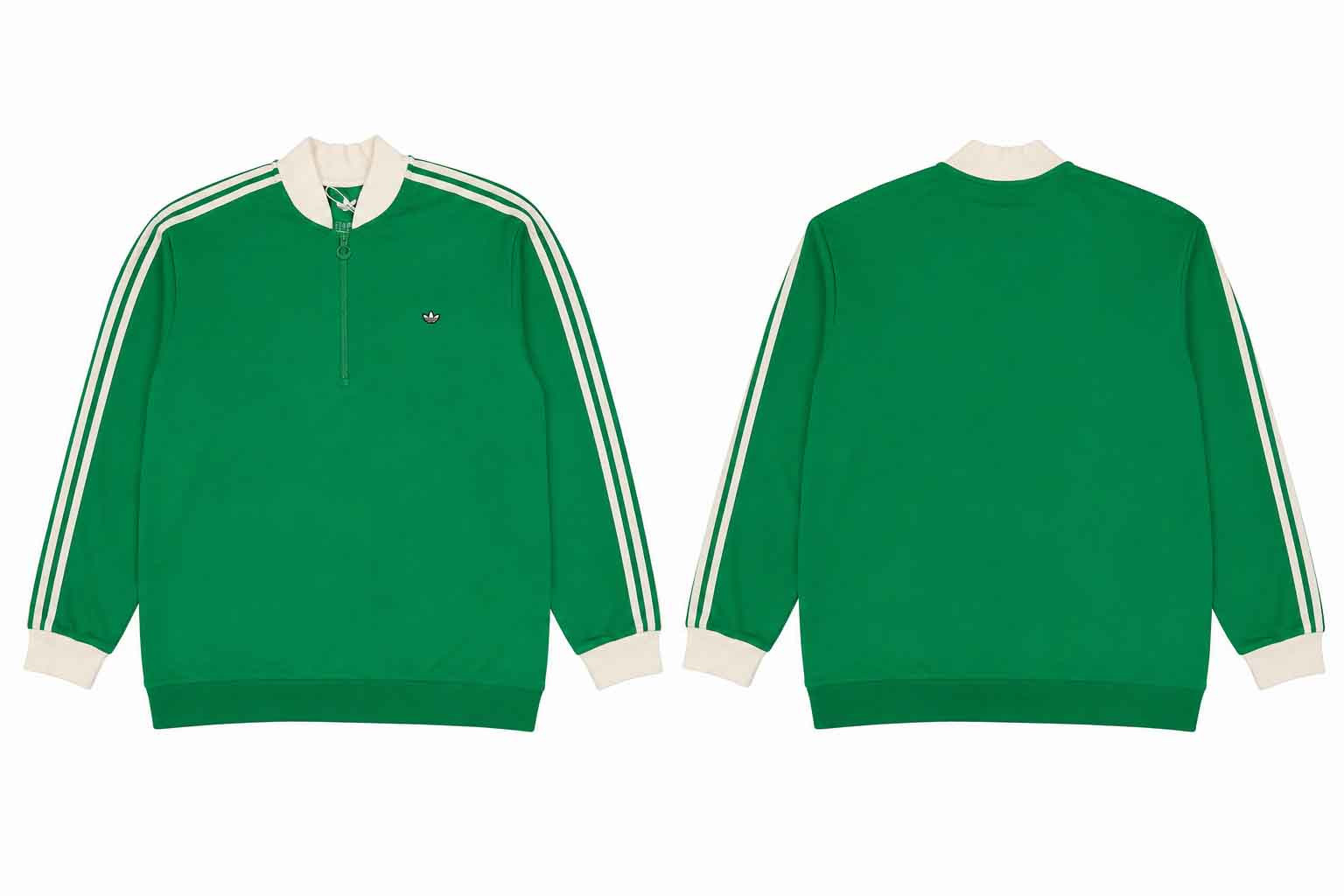 نیم زیپ Adidas سایز بزرگ
