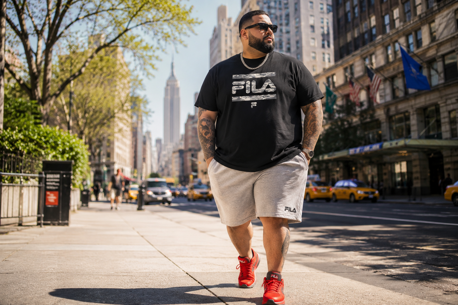 تیشرت Fila سایز بزرگ