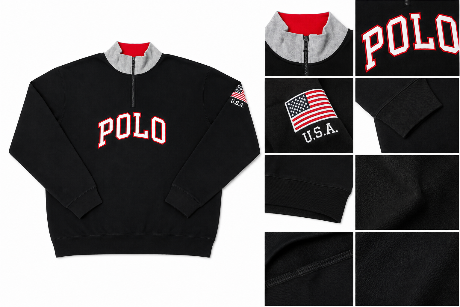 سویشرت polo ralph lauren سایز بزرگ