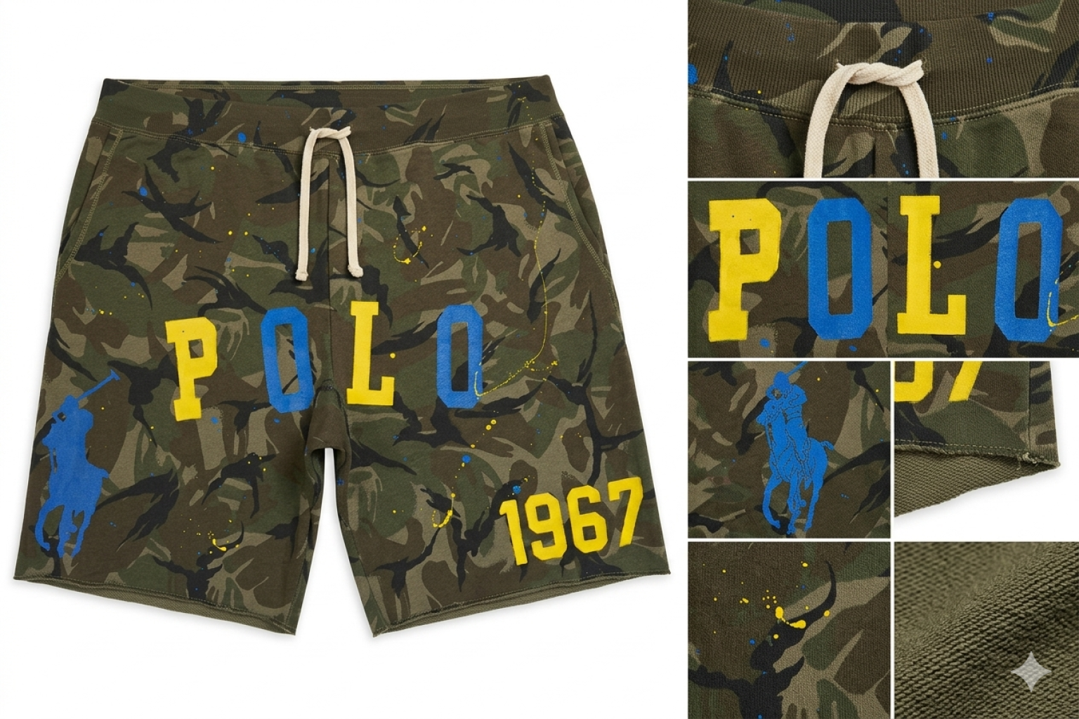شلوارک polo ralph lauren سایز بزرگ