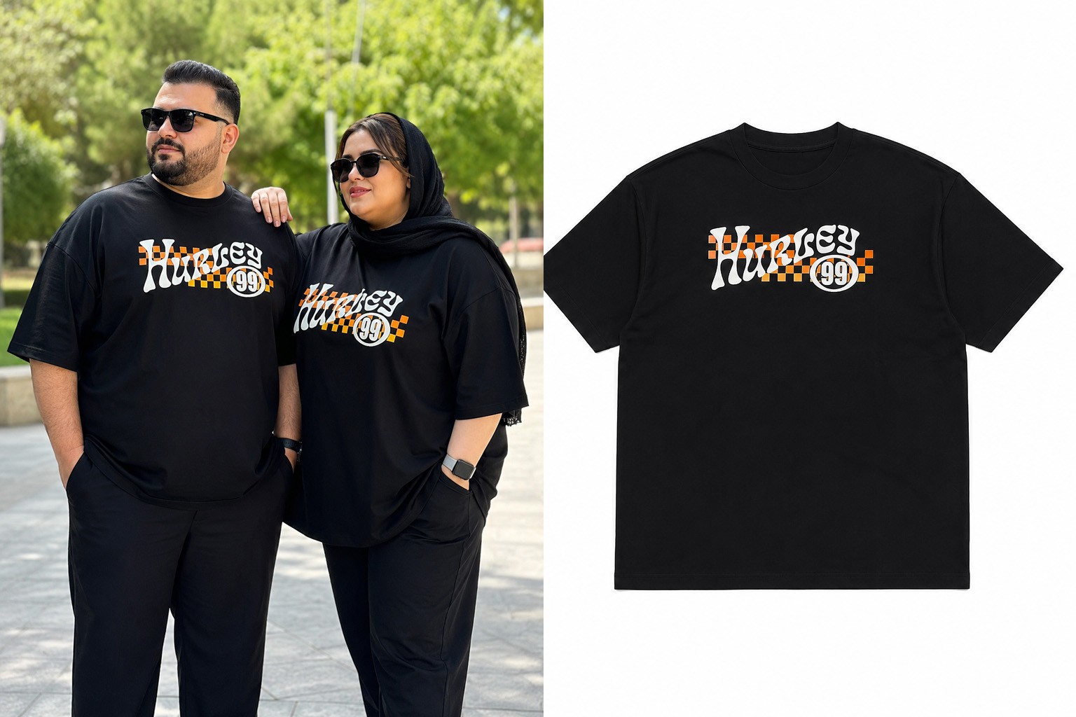تیشرت Hurley سایز بزرگ