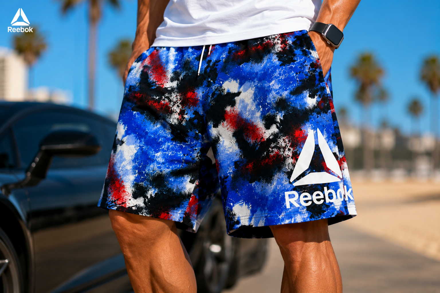 شلوارک Reebok سایز بزرگ