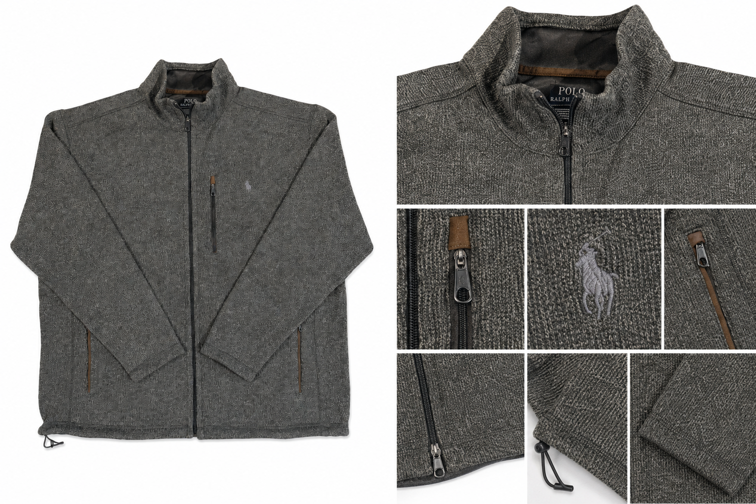 سویشرت بافت‌ polo ralph lauren سایز بزرگ