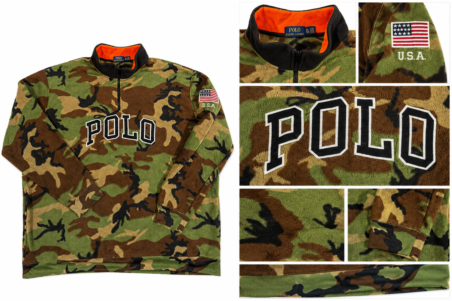 سویشرت polo ralph lauren سایز بزرگ