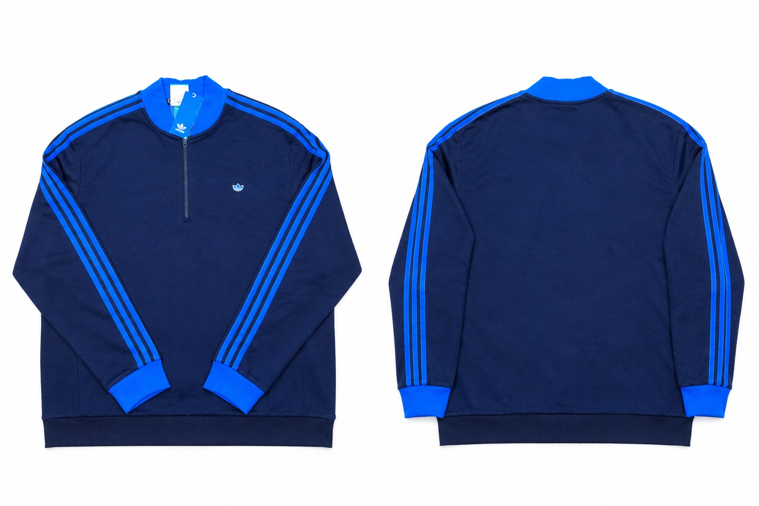 نیم زیپ Adidas سایز بزرگ