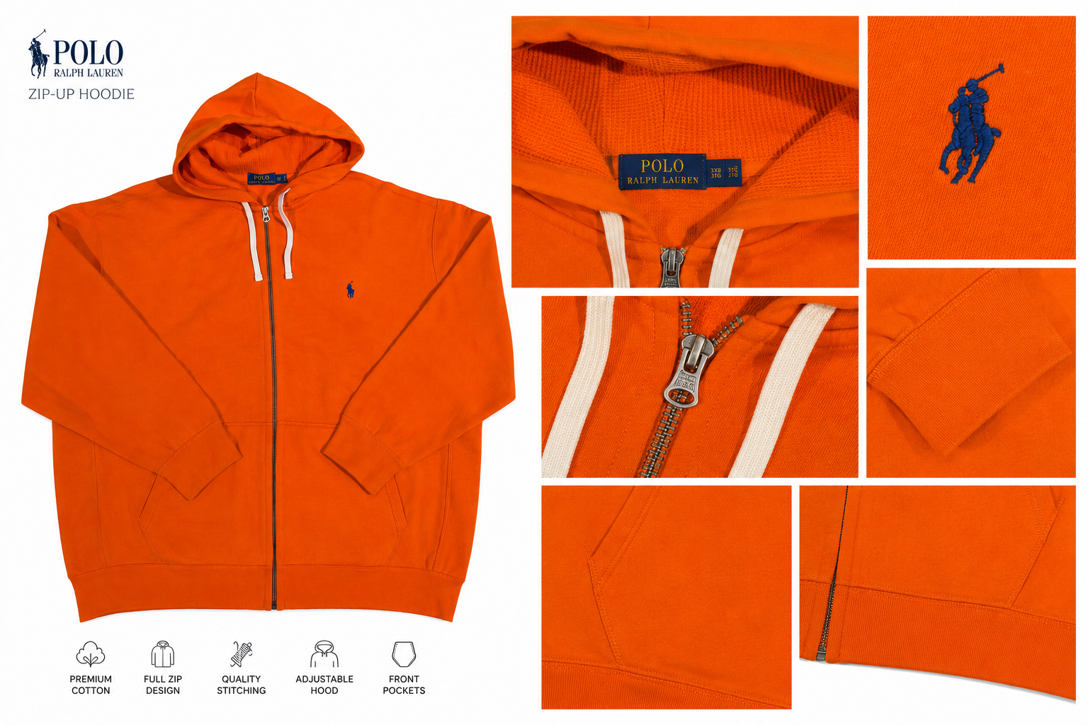 سویشرت polo ralph lauren سایز بزرگ
