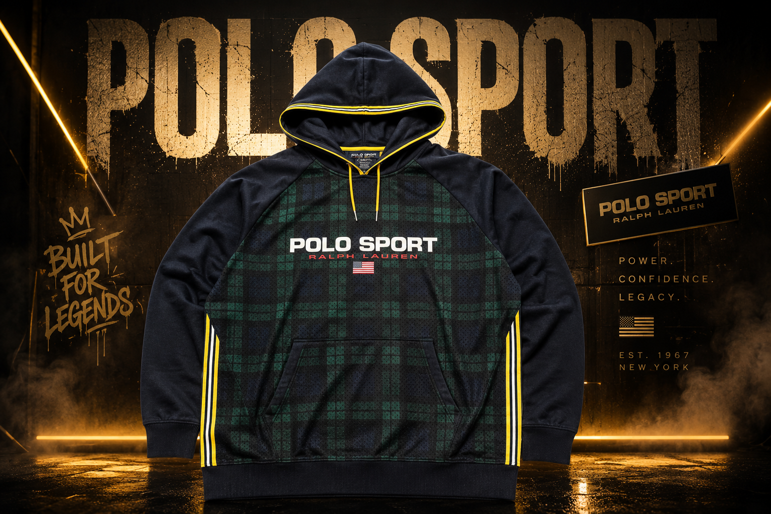 هودی polo ralph lauren سایز بزرگ