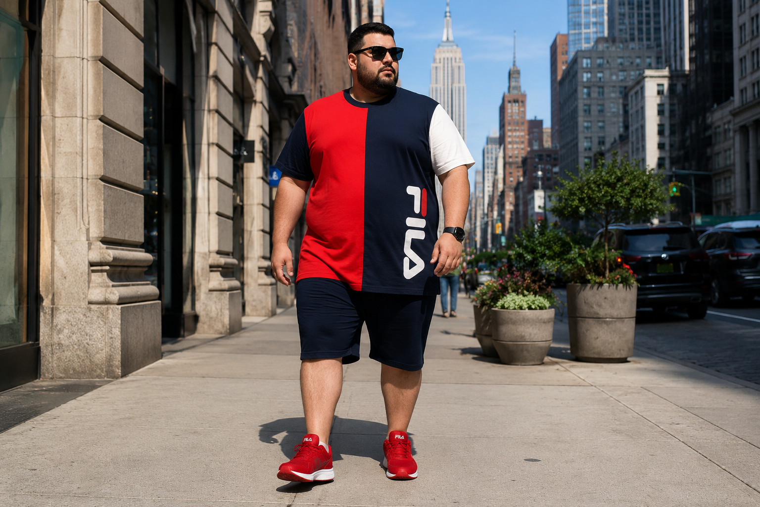 تیشرت Fila سایز بزرگ