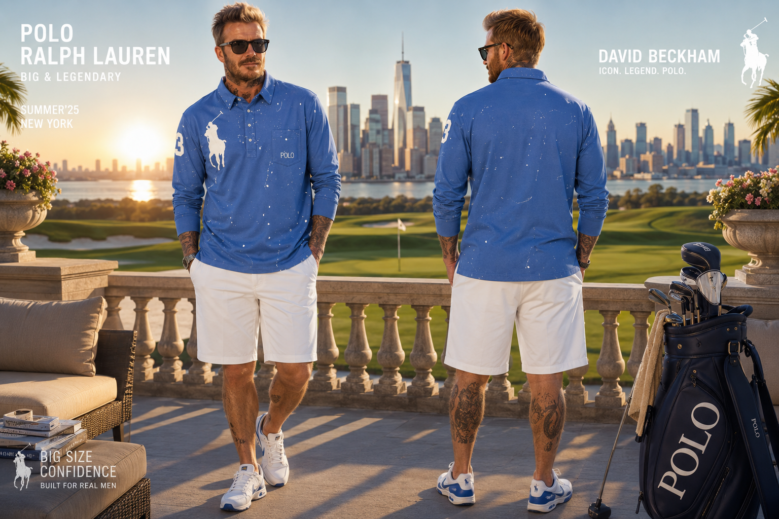تیشرت polo ralph lauren سایز بزرگ
