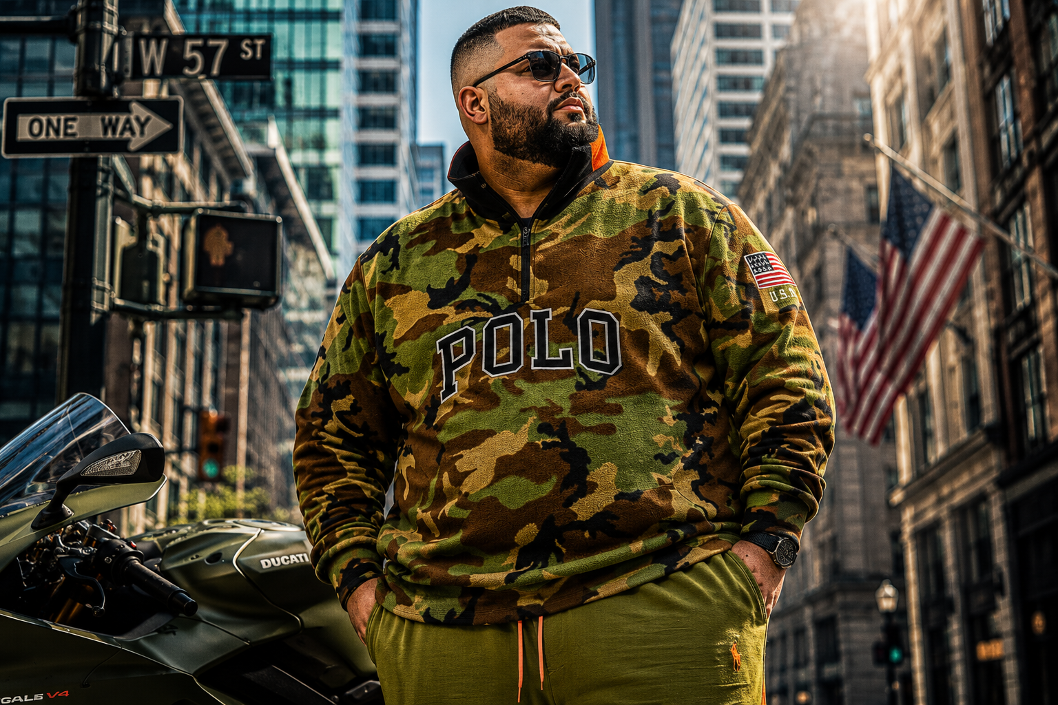 سویشرت polo ralph lauren سایز بزرگ