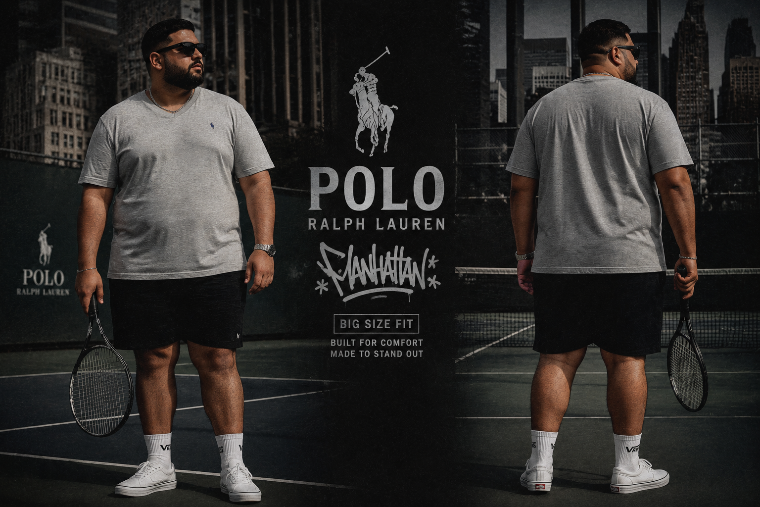 تیشرت  polo ralph lauren سایز بزرگ