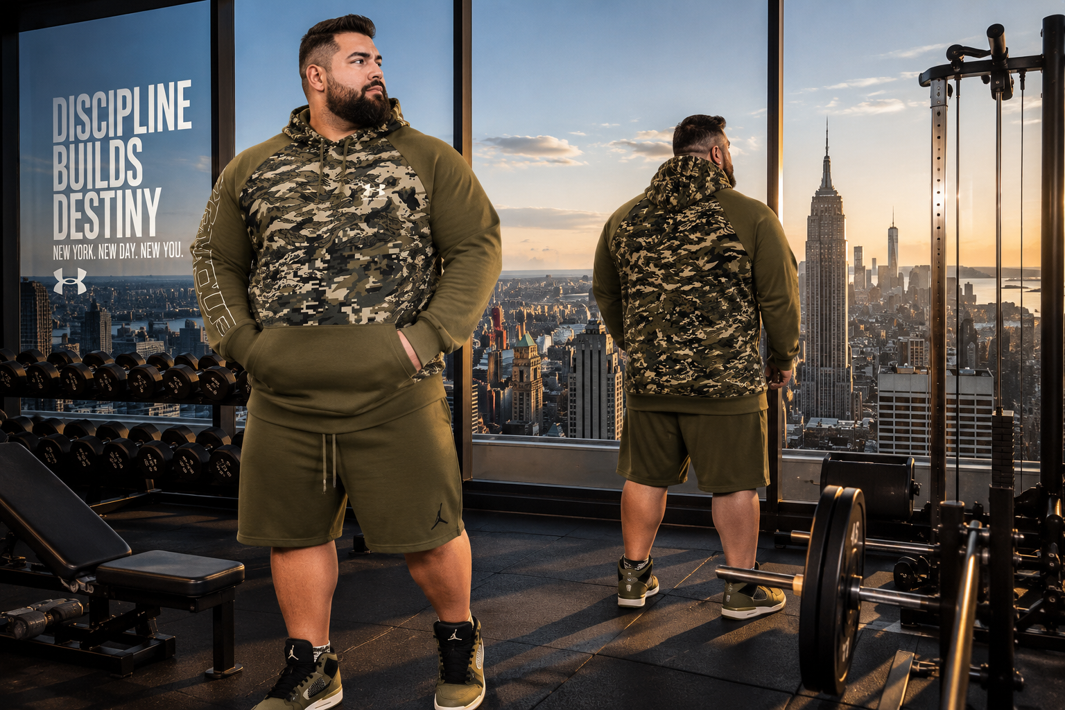 هودی UNDERARMOUR سایز بزرگ